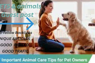 do pet guest posts on pet blogs with dofollow pet backlinks  pet and animal nich