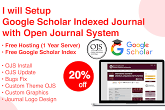 setup google scholar indexed journal with ojs