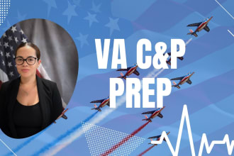 help prepare you for your c and p eval for VA claim