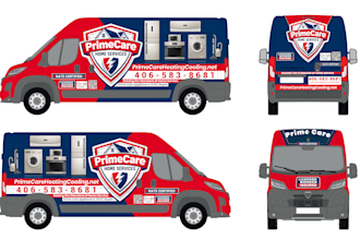 create eye catching car wrap, van wrap, truck wrap and fleet graphics