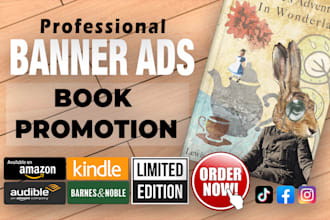 design banners for your book promotion