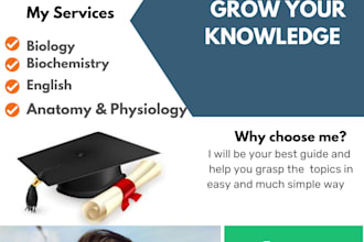 tutor you for medical and science subjects