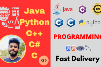 do computer science java c cpp c sharp and python programming task and project