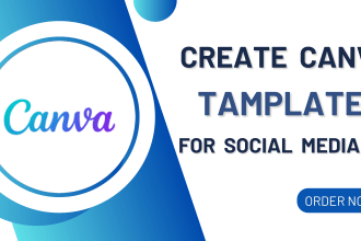 make editable canva templates for social media posts