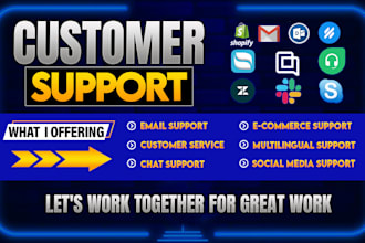 deliver top customer service, customer support, live chat support, email support