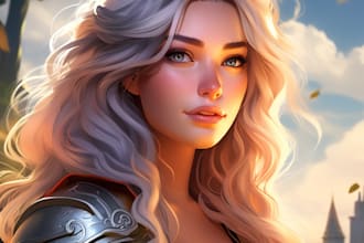 do realistic or fantasy portrait