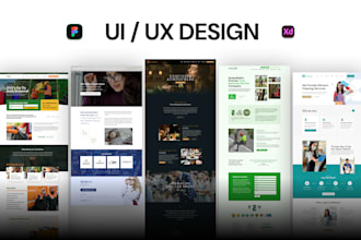 figma website design, website ui ux design, figma design, ui ux design