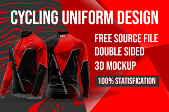 design custom sublimation cycling jersey