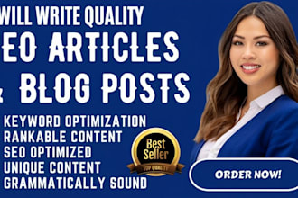 do killer SEO article writing, content writing and blog writing