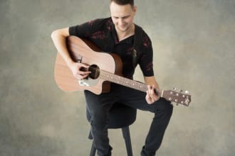 record professional acoustic guitar for your song