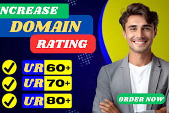 increase domain url rating ahrefs ur 80 plus