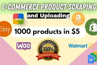 scrape and import products from shopify to woocommerce or woocommerce to shopify