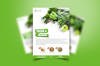 design awesome restaurant food flyers and food menu desing