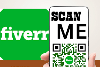 create custom qr code in new design for web and social media