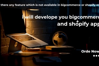 build custom bigcommerce and shopify app