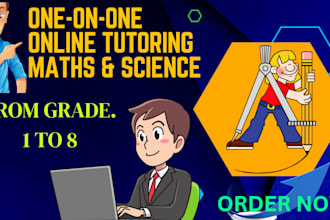 be your online maths and sci tutor