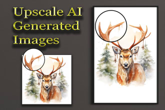 do premium ai image upscaling for stunning prints and more