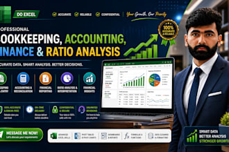 do excel bookkeeping accounting finance and ratio analysis