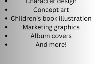 do all illustration work