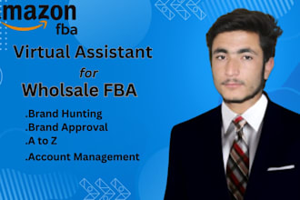 be amazon fba wholesale virtual assistant, amazon wholesale va, product research