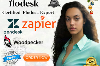 setup flodesk newsletter activecampaign zendesk zapier constant contact