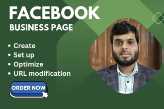 do fb business page or fan page create and optimize