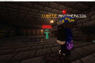 do anything u want to do in minecraft from building to grinding resources