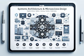 design systems architecture and microservices for scalable solutions