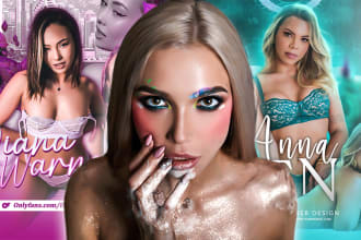 design onlyfans banner and flyer to elevate your message