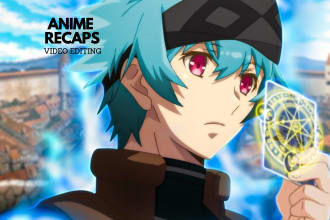 do anime recaps video editing