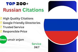 do top russia citations for local seo