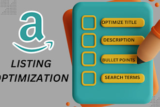 write amazon listing optimize title by targeted keywords