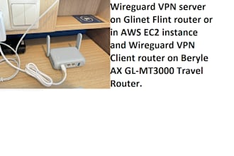 configure wireguard server on glinet router client glinet travel router