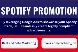 create and run ads to promote your spotify music