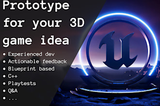 create a playable prototype for your 3d game idea in ue5