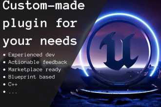 code a plugin containing the tools you need in ue5