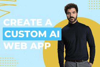 build a custom ai web application