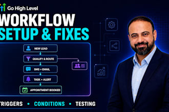 set up gohighlevel workflow automation and ghl CRM