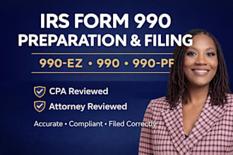complete your 501c3 annual 990