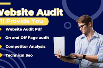 provide expert SEO audit report, competitor website analysis