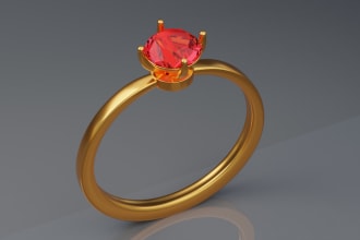 make amazing 3d jewelry models