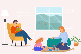 create modern flat illustrations for website, app, and animation