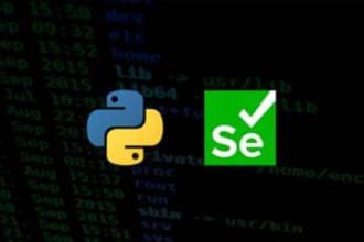 make a regression testing with python and selenium