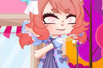 edit or redraw your gacha characters, including thumbnails