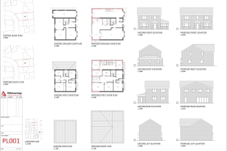 draw UK planning drawings of your house