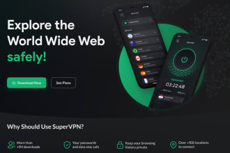 create vpn app for android and IOS with admin panel