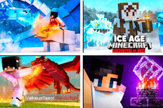 create you a custom minecraft thumbnail