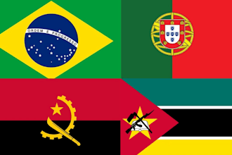 help you with spoken and written portuguese and texts