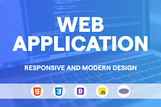 develop a custom web app