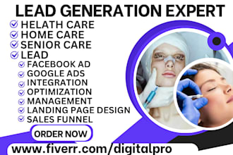 generate hot senior care medicare home care elderly care aca health care leads